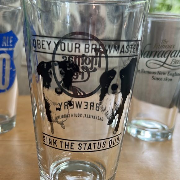 Set of 3 beer glasses - Picture 3 of 6